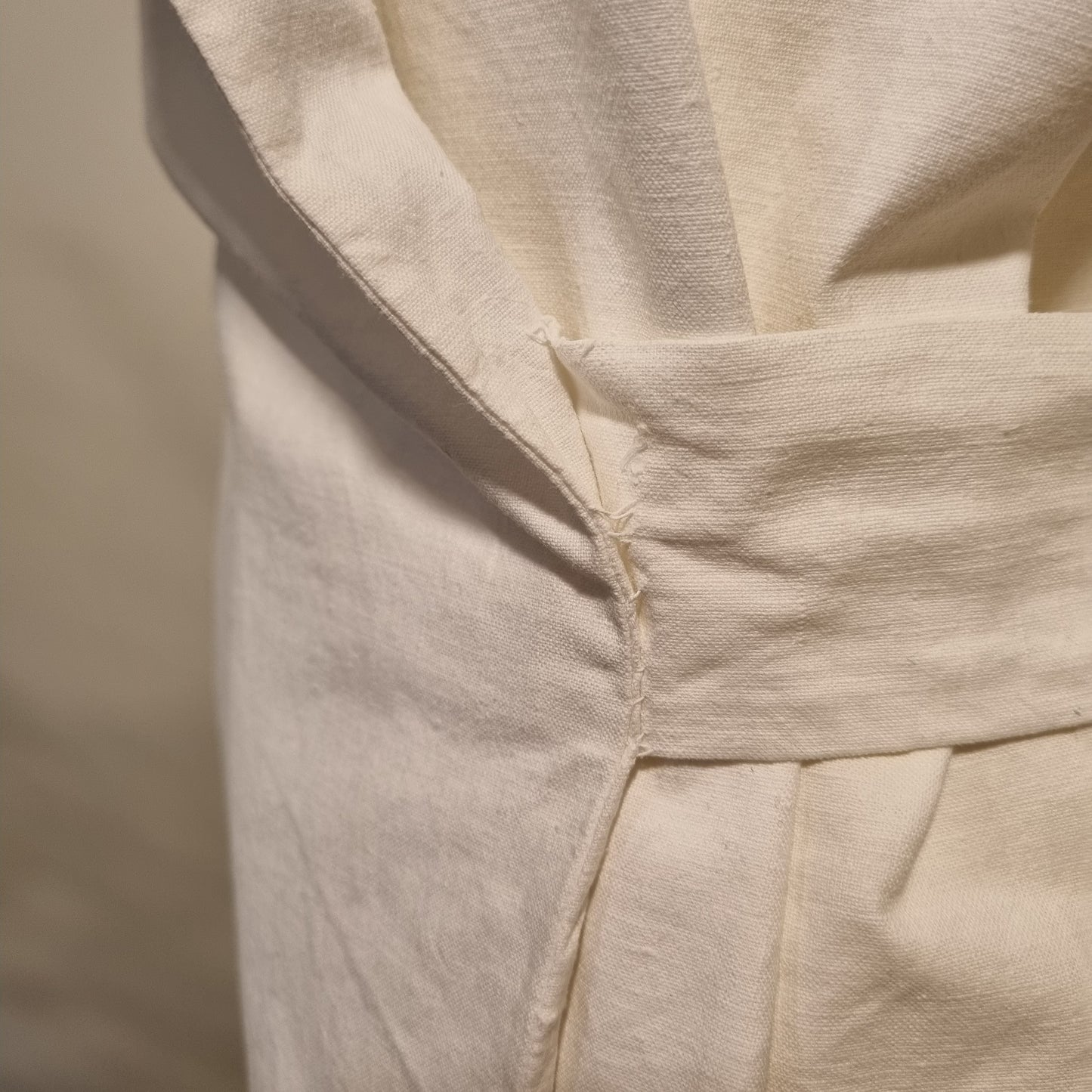 1940s/50s/60s white work coat