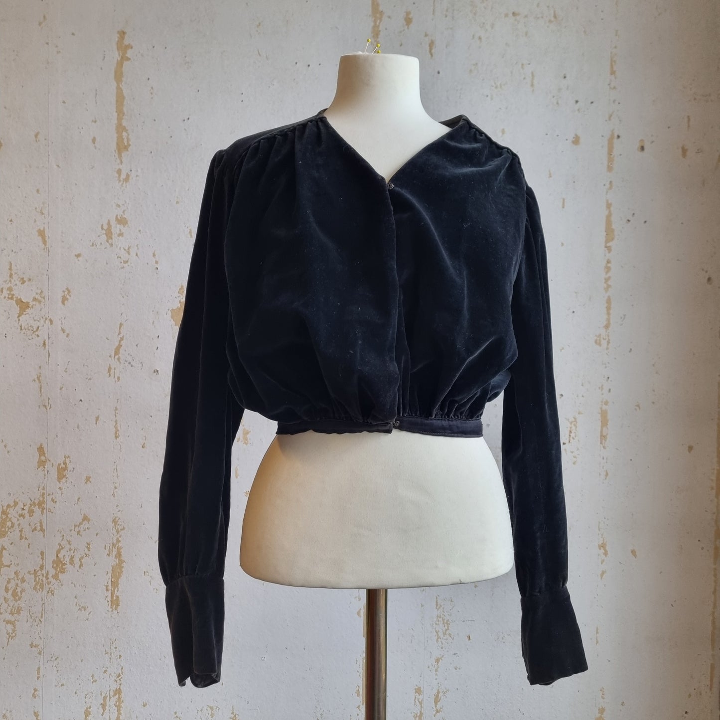 Antique black blouse