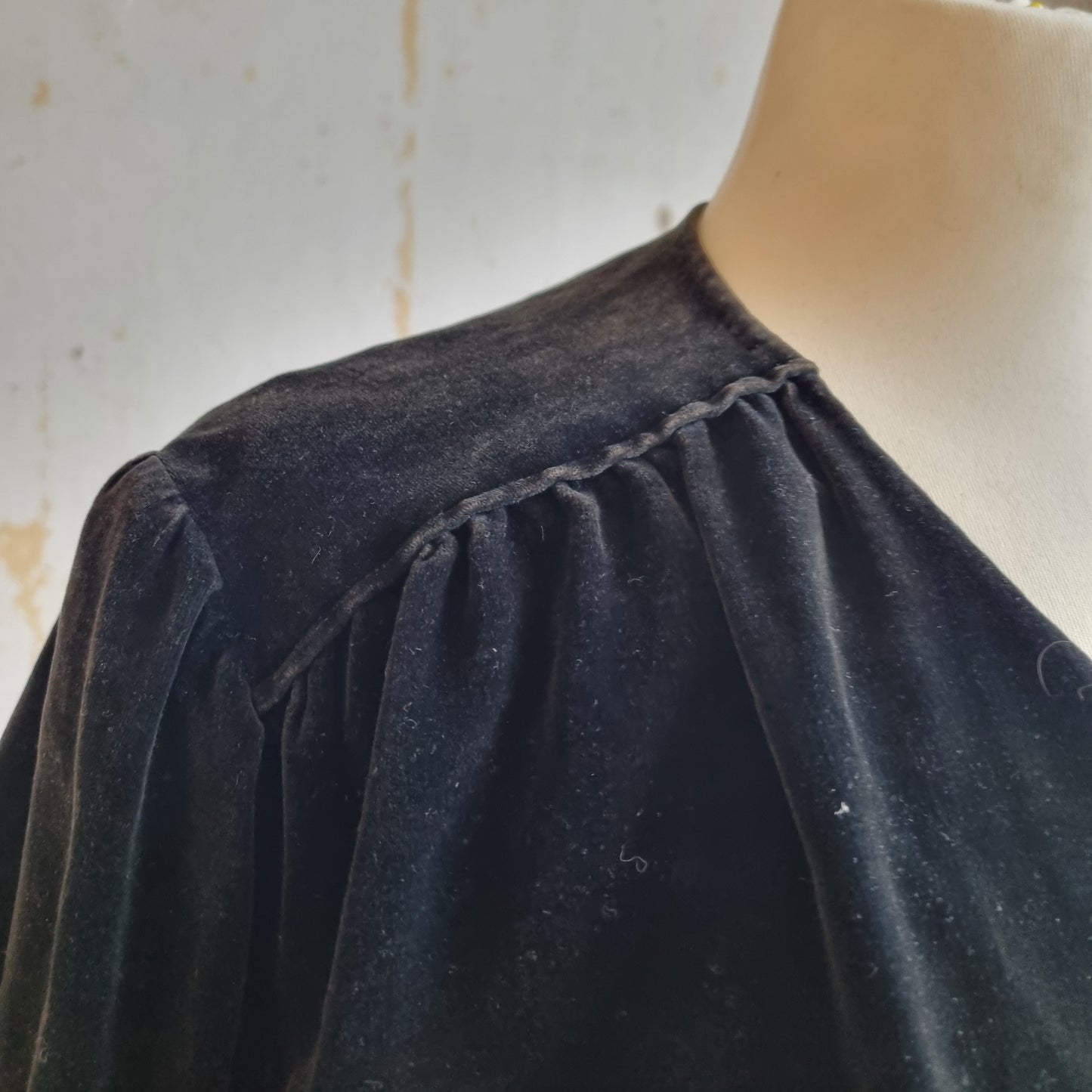 Antique black blouse